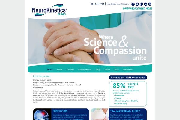 neurokinetics.com site used Neurotheme