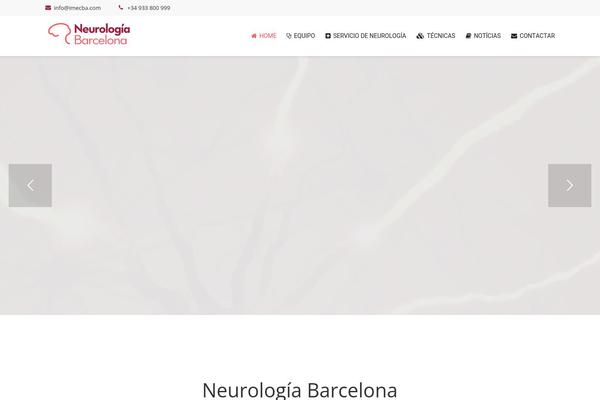 neurologiabarcelona.es site used Neurocirugiabarcelona