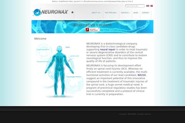 neuronax.com site used Neuronax