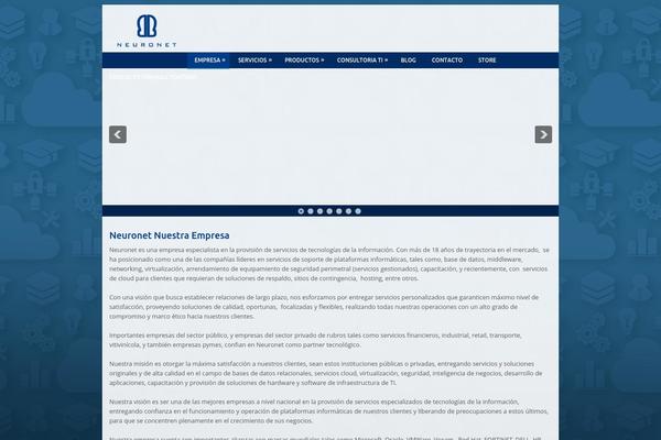 neuronet.cl site used Marketingwp