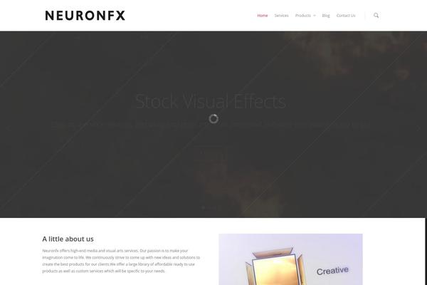Salient theme site design template sample
