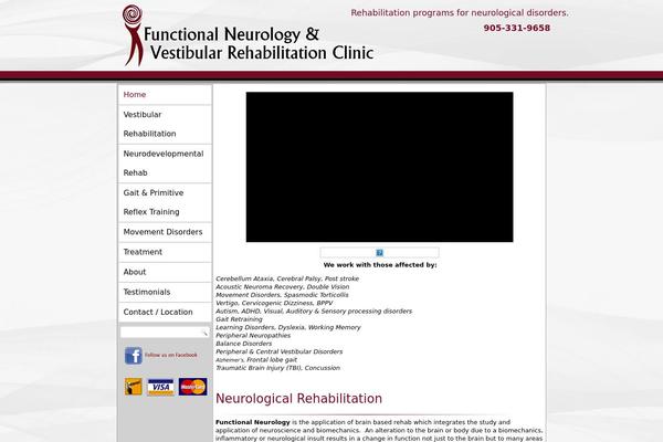 neurorehabclinics.ca site used Functionaltemplate