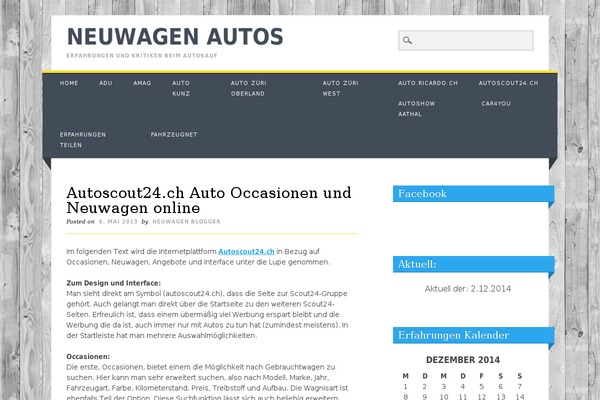 neuwagen-autos.ch site used Living Journal