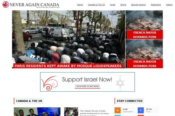 neveragaincanada.ca site used Coldbox-child