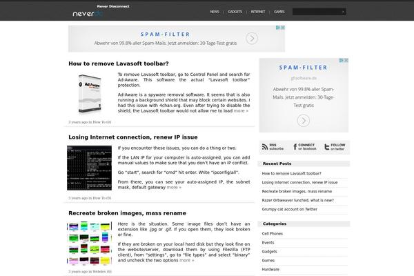 Sandbox theme site design template sample