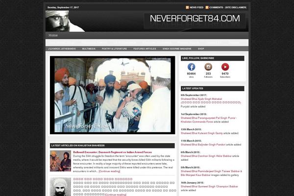 neverforget84.com site used Nf84