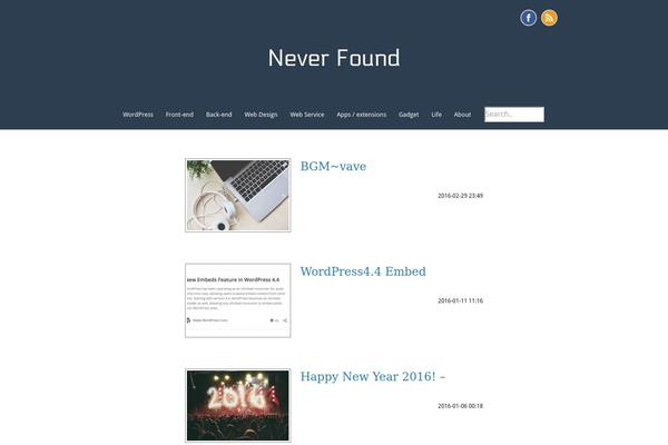 neverfound.jp site used Neverfound-3.0
