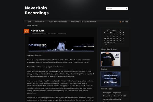 neverrain.com site used Pyrmont V2