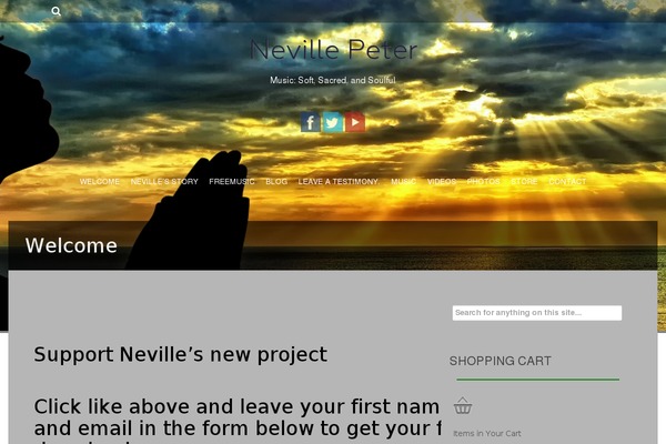 nevillepeter.com site used Fifteen-old
