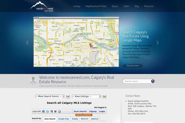 The7 theme site design template sample