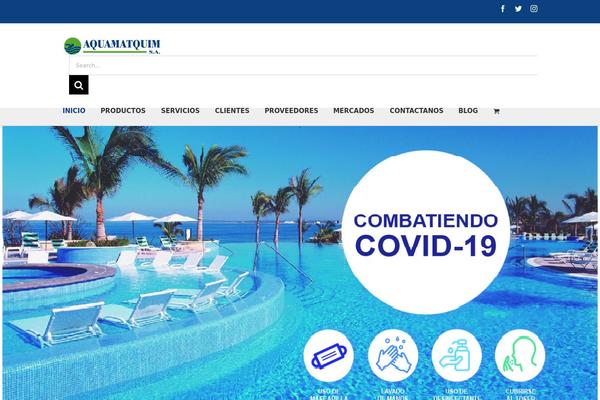 Avada theme site design template sample