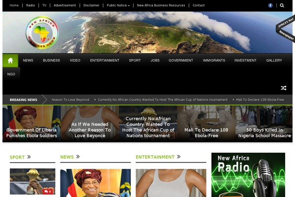 newafricabusinessnews.com site used Nabn0