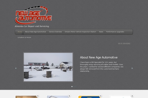newageautomotive.ca site used Feather