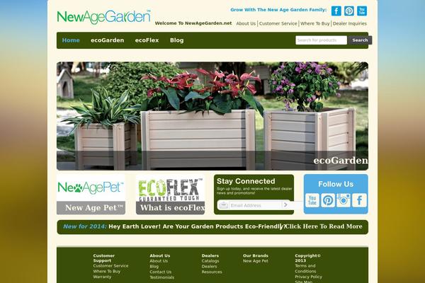 newagegarden.net site used Woothemes.canvas.v5.3.0