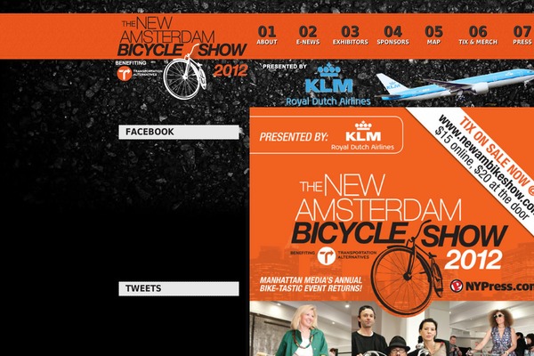 newambikeshow.com site used Edgy-ellen