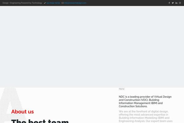 BeTheme theme site design template sample