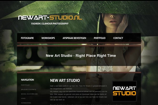 newart-studio.nl site used Theme1235