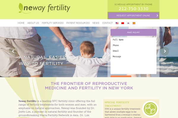 newayfertility.com site used Flc