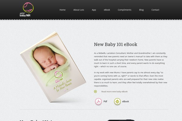 newbaby101.com.au site used Birthjourney