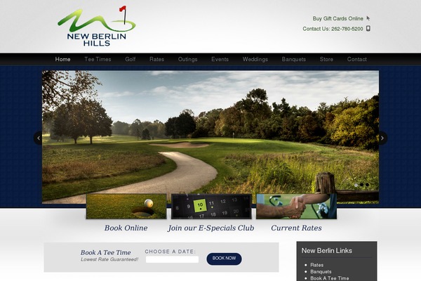 newberlinhillsgolf.com site used Troon