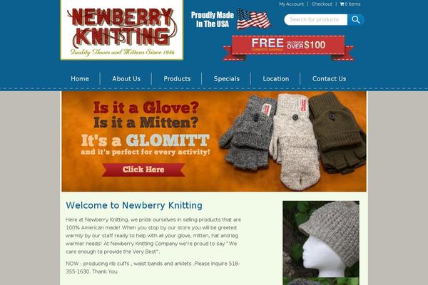newberryknitting.com site used WordPress