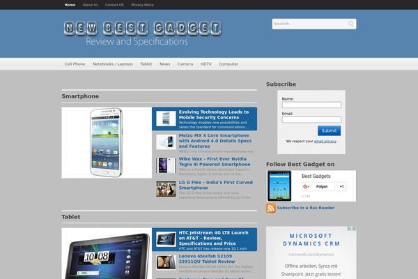 Litepress theme site design template sample