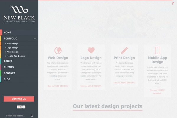 Samba theme site design template sample