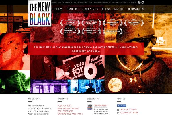 newblackfilm.com site used Thenewblack