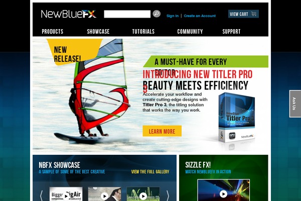 newbluefx.com site used Newblue