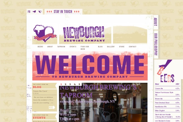 newburghbrewing.com site used Newburgh