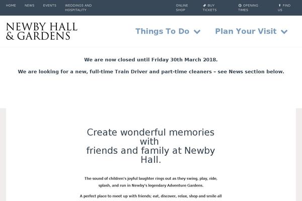 newbyhall.com site used Newby-hall