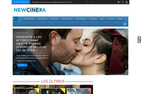newcinema.es site used Snews