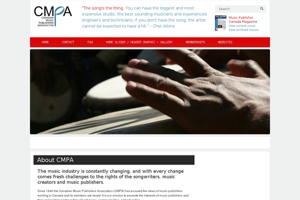 newcmpa.com site used Ideagrow