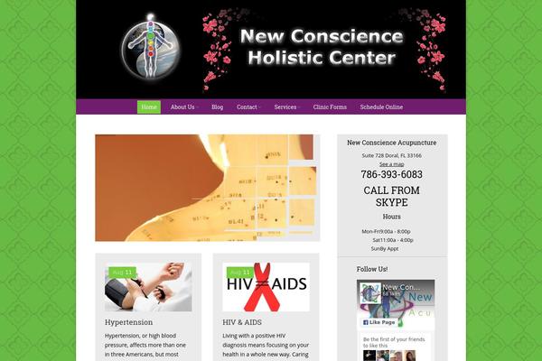 The7 theme site design template sample