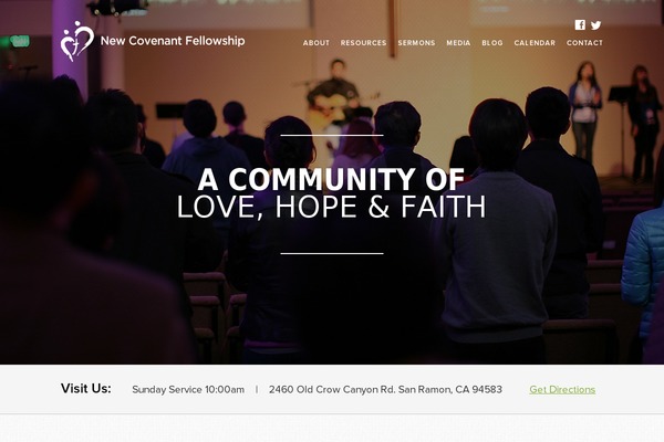 newcovenantfellowship.org site used Ncf