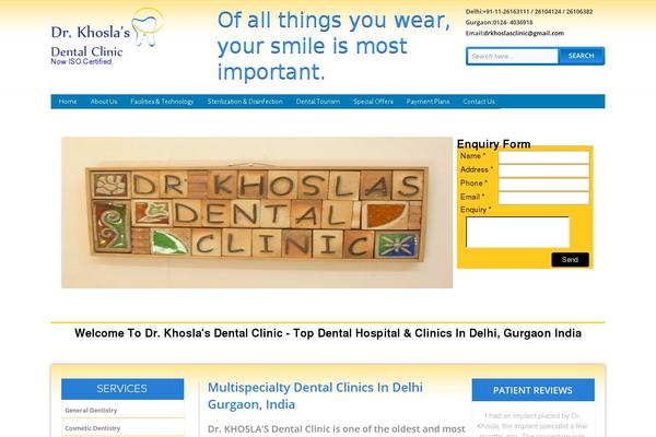 newdelhidentalclinic.com site used Dental_clinic