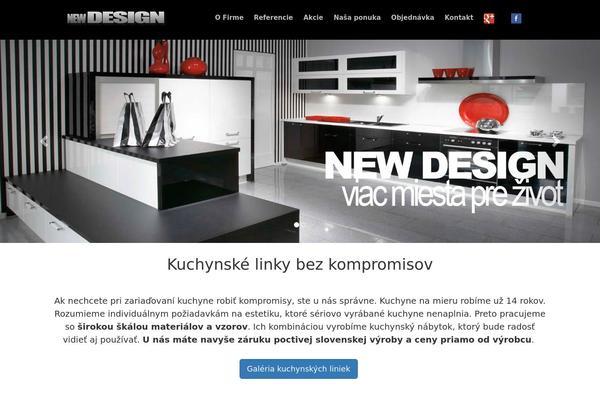 newdesign.sk site used Newdesign
