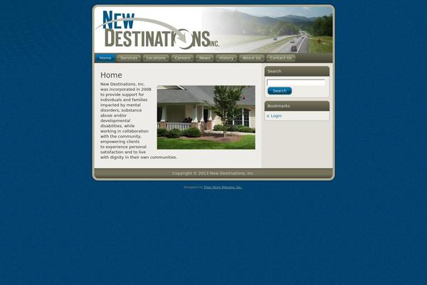 Ndi theme site design template sample