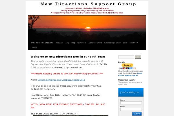 Twenty Ten theme site design template sample