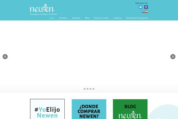 newen.mx site used Storefront-child-theme