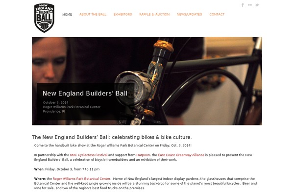 newenglandbuildersball.com site used Good-space