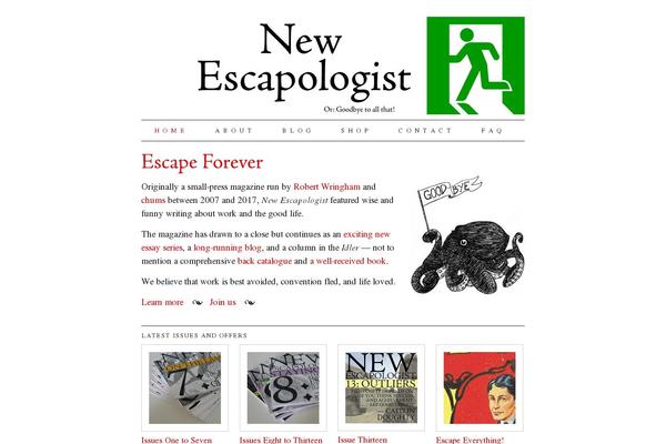 Esc theme site design template sample