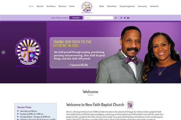 newfaith.org site used Newfaith