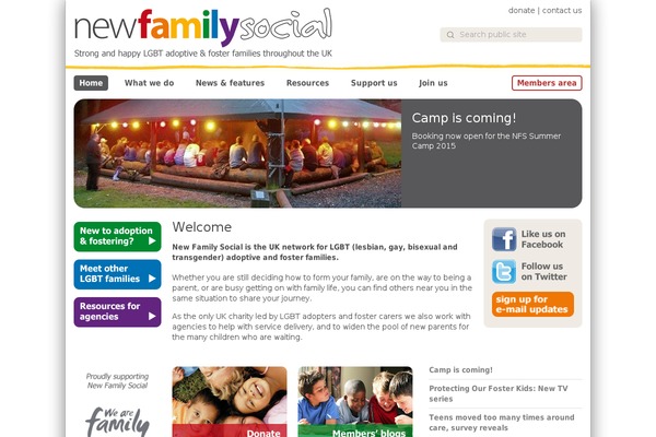 newfamilysocial.org.uk site used Nfs