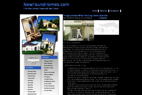 newfoundhomes.com site used Real-collage-10