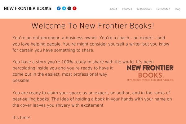 newfrontierbooks.com site used Themify-corporate