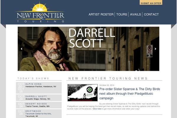 newfrontiertouring.com site used Ddp-responsive_dropdowns