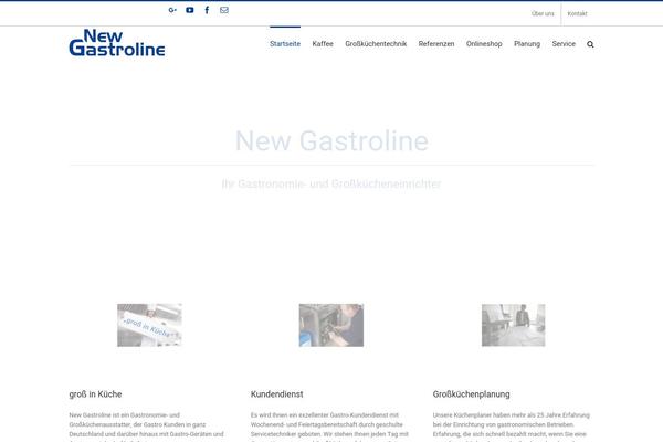 Ng theme site design template sample