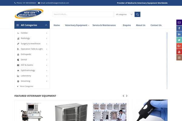newgenmedical.com site used Veterinary