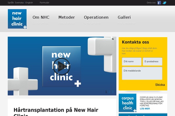 newhairclinic.se site used Nhc